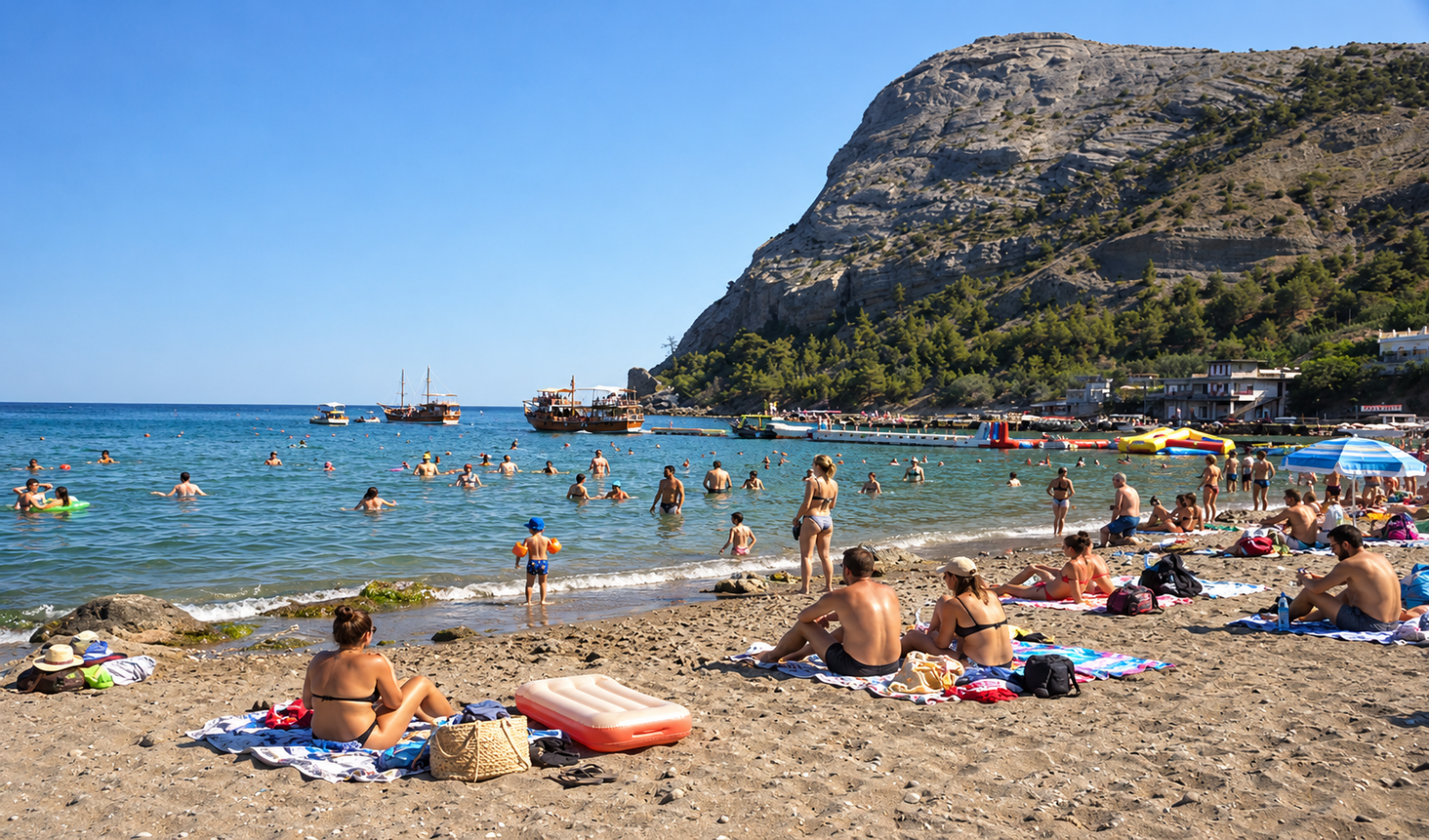 Пляжи в Крыму